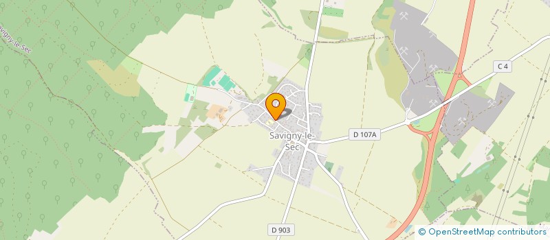 localisation de l'entreprise DOC G1  SAVIGNY-LE-SEC