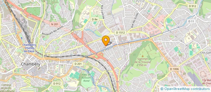 localisation de l'entreprise DOC HOUSE à BASSENS