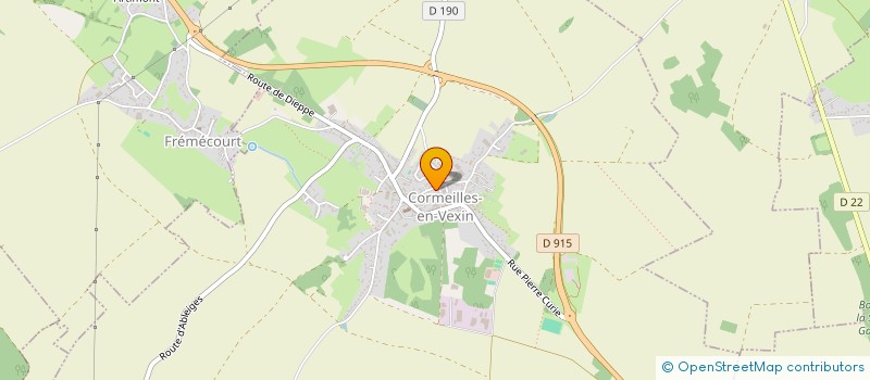 localisation de l'entreprise DOC'IMMO à CORMEILLES-EN-VEXIN