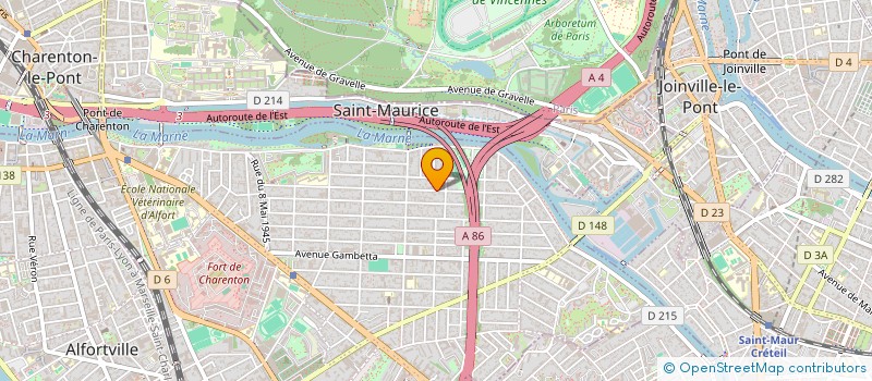 localisation de l'entreprise DOC KIM à MAISONS-ALFORT