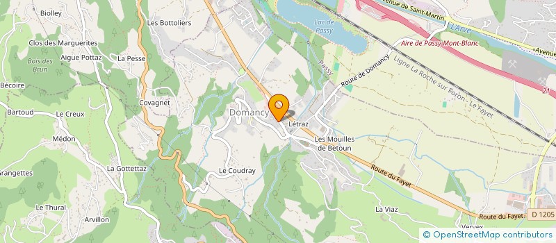 localisation de l'entreprise DOC'MANCY  DOMANCY