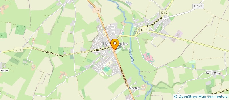 localisation de l'entreprise DOC MEDOC  TILLY-SUR-SEULLES