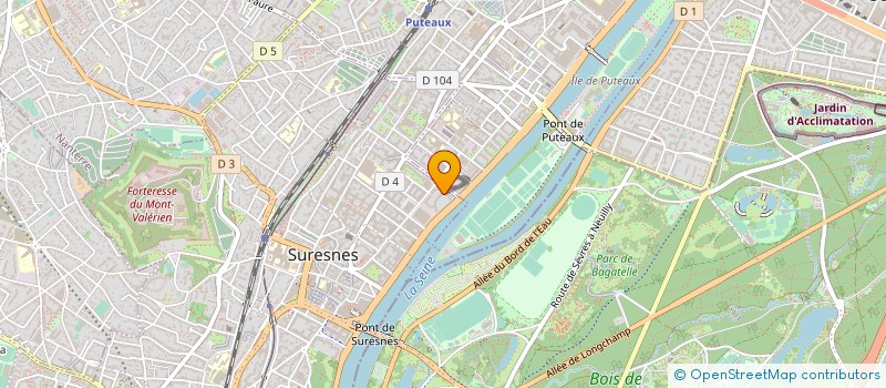 localisation de l'entreprise DOC METAL à SURESNES