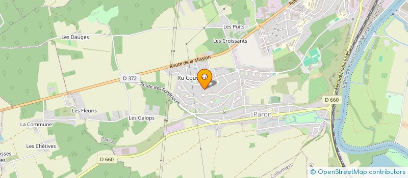 localisation de l'entreprise DOC'MISSIONS à PARON