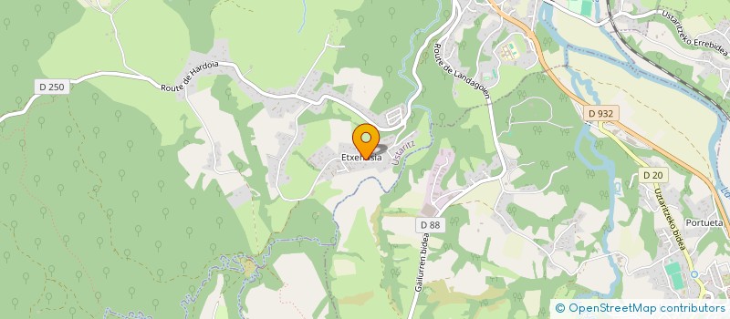 localisation de l'entreprise DOC SUN à USTARITZ