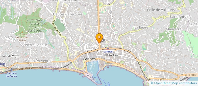 localisation de l'entreprise DOC'THEURE SAMSON à CANNES