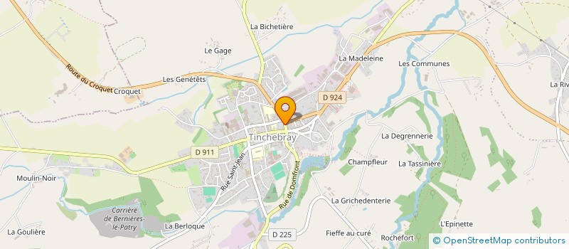 localisation de l'entreprise DOC TM à TINCHEBRAY-BOCAGE