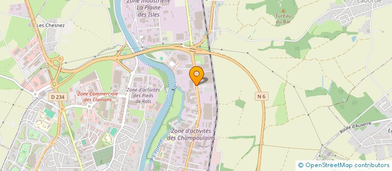 localisation de l'entreprise DOC'ULTIME à MONETEAU