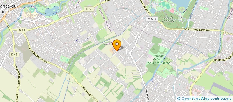 localisation de l'entreprise DOCA IMMO  CUGNAUX