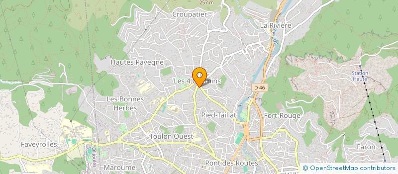 localisation de l'entreprise DOCAAD à TOULON