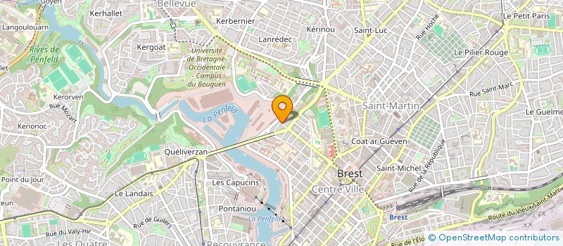 localisation de l'entreprise DOCABIS  BREST