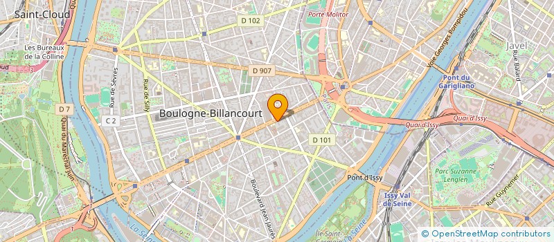 localisation de l'entreprise DOCALYO à NEUILLY-SUR-SEINE