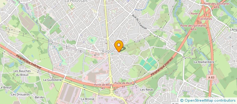 localisation de l'entreprise DOCAMANA  REZE