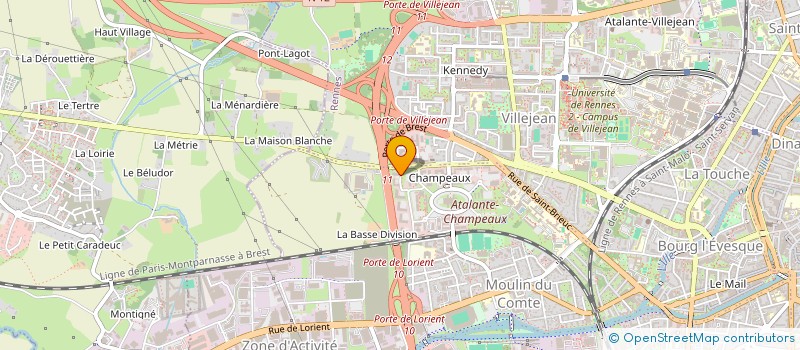 localisation de l'entreprise DOCAPA  RENNES