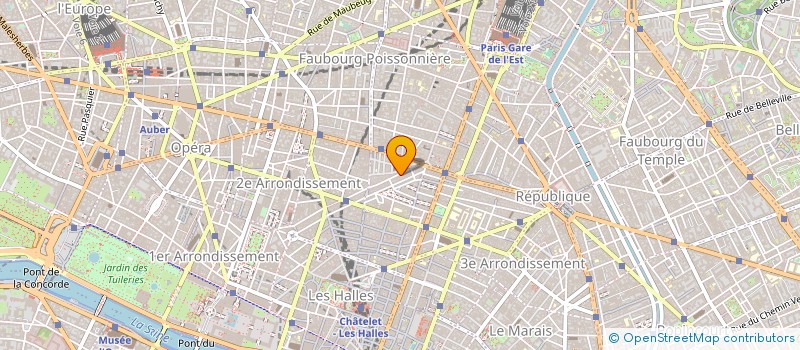 localisation de l'entreprise DOCAV à PARIS