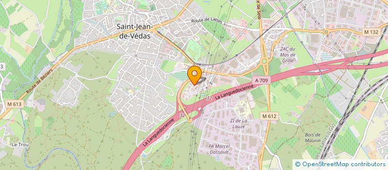 localisation de l'entreprise DOCB  SAINT-JEAN-DE-VEDAS
