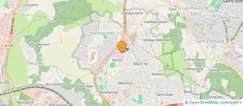 localisation de l'entreprise DOCCA à VANNES