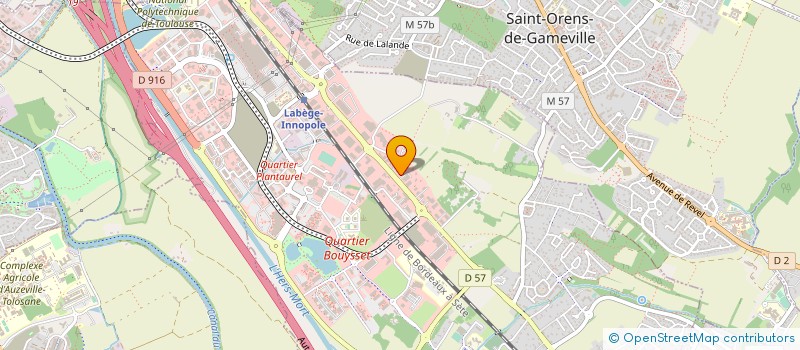 localisation de l'entreprise DOCCOD  LABEGE