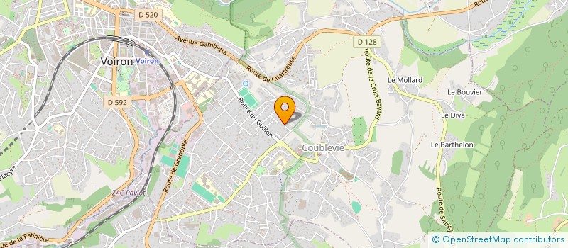 localisation de l'entreprise DOCEFI  COUBLEVIE