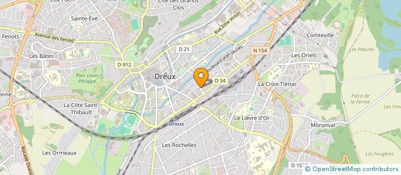 localisation de l'entreprise DOCHALAVI  DREUX