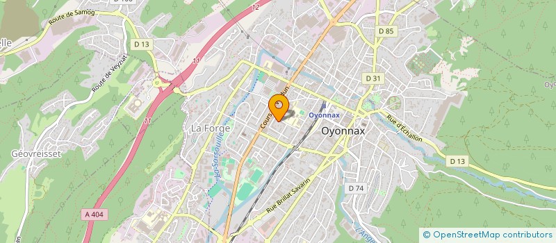 localisation de l'entreprise DOCI RENOV à OYONNAX