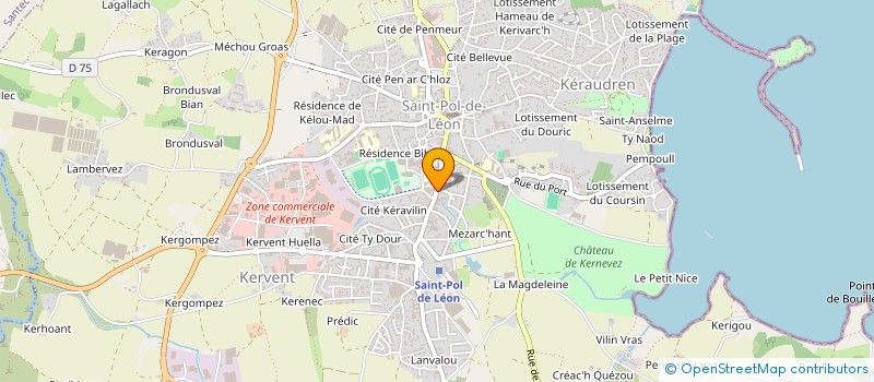 localisation de l'entreprise DOCIATIS  SAINT-POL-DE-LEON