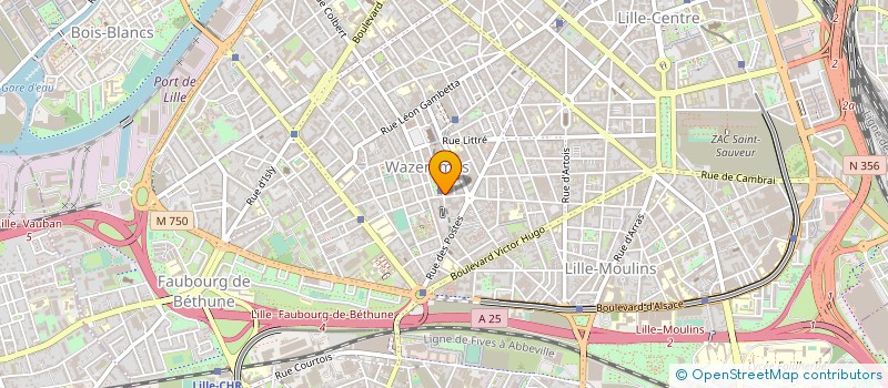 localisation de l'entreprise DOCIETE MONALMO à LILLE