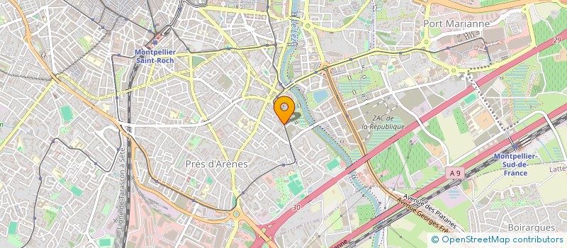 localisation de l'entreprise DOCJ2.0 à MONTPELLIER