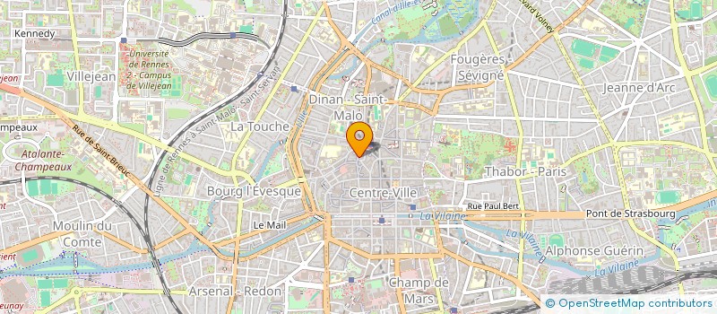 localisation de l'entreprise DOCK BAY à RENNES