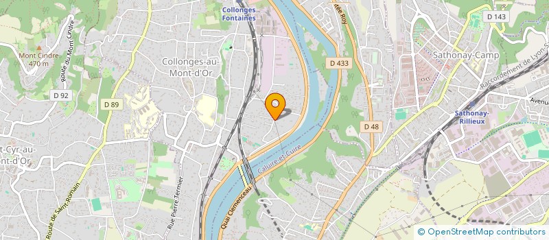 localisation de l'entreprise DOCKELYA  COLLONGES-AU-MONT-D'OR