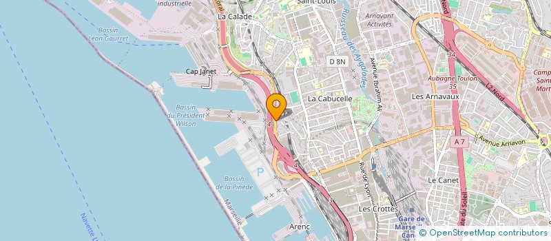 localisation de l'entreprise DOCKERS D HIER D AUJOURDH UI DOCKERS DE TOUJOURS à MARSEILLE