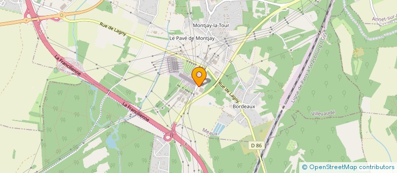 localisation de l'entreprise DOCKS D'ANNET à VILLEVAUDE