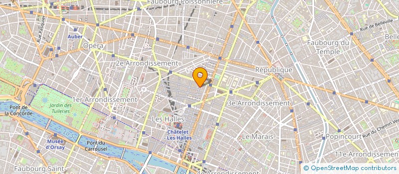 localisation de l'entreprise DOCKS DE LA MACHINE A COUDRE à PARIS