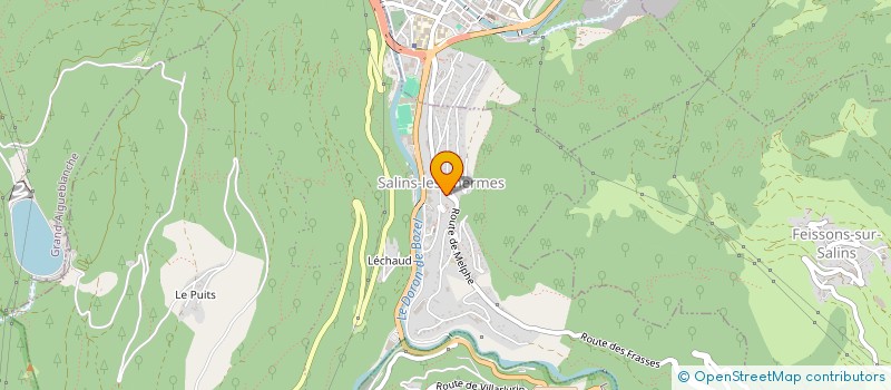 localisation de l'entreprise DOCKS DE SOPHIA  SALINS-FONTAINE