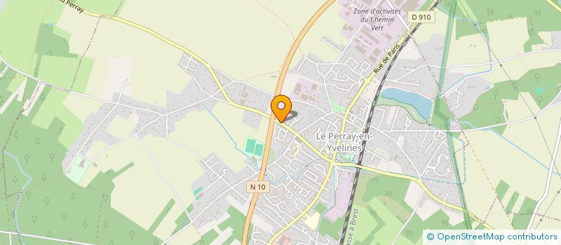 localisation de l'entreprise DOCKS DES MATERIAUX DU PERRAY à LE PERRAY-EN-YVELINES