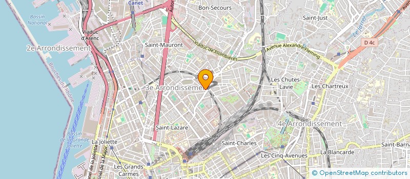 localisation de l'entreprise DOCKS DES VIANDES à MARSEILLE