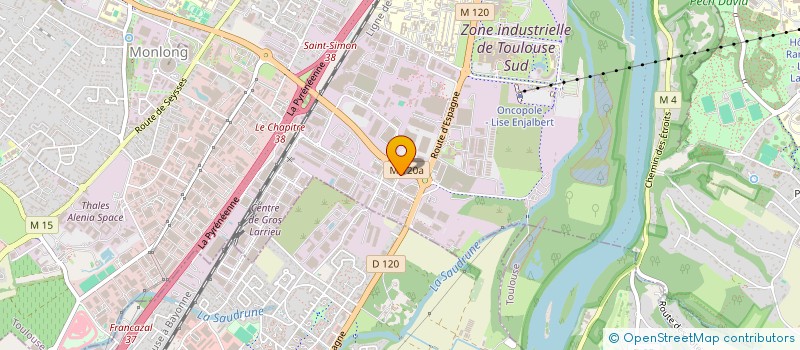 localisation de l'entreprise DOCKS DU BUREAU AGENCEMENT à TOULOUSE
