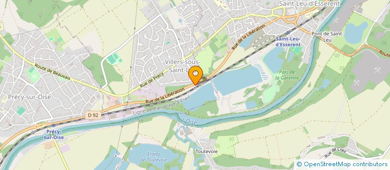 localisation de l'entreprise DOCKS EUROPEENNE DE PICARDIE  VILLERS-SOUS-SAINT-LEU