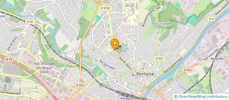 localisation de l'entreprise DOCKS PONTOISIENS à PONTOISE