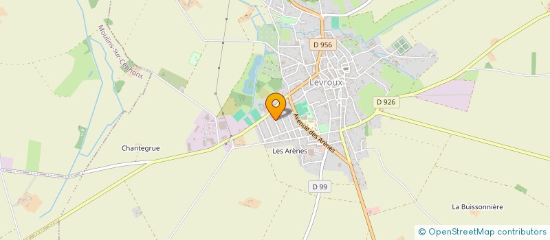 localisation de l'entreprise DOCLAN à LEVROUX