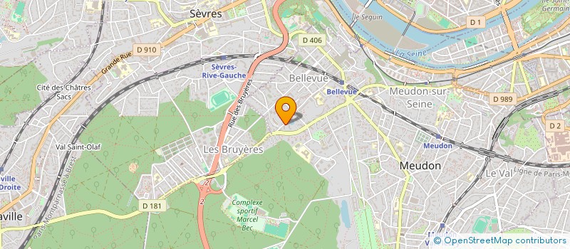 localisation de l'entreprise DOCLEAN à MEUDON