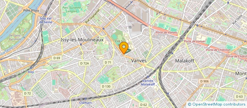 localisation de l'entreprise DOCLOGIC  VANVES