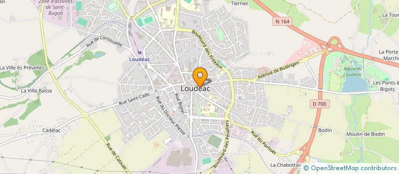 localisation de l'entreprise DOCLOMATH à LOUDEAC