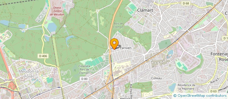 localisation de l'entreprise DOCMANIACS à CLAMART