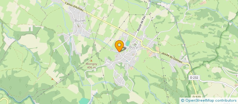 localisation de l'entreprise DOCMATHOBE  BUZY