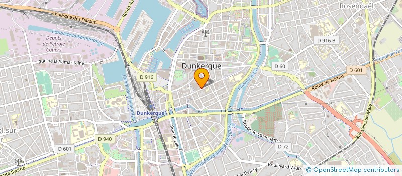 localisation de l'entreprise DOCO CAZIN VAN AUTREEVE HUISSIERS DE JUSTICE ASSOCIES à DUNKERQUE