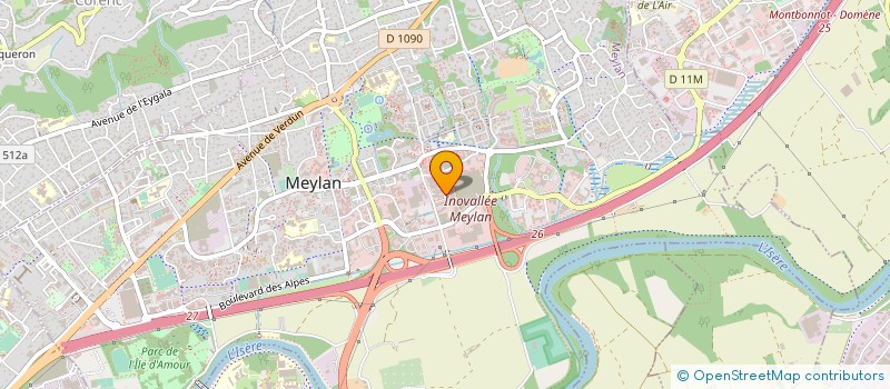 localisation de l'entreprise DOCPROCESS FRANCE à MEYLAN