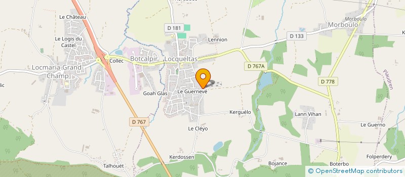 localisation de l'entreprise DOCS DU LOC  LOCQUELTAS