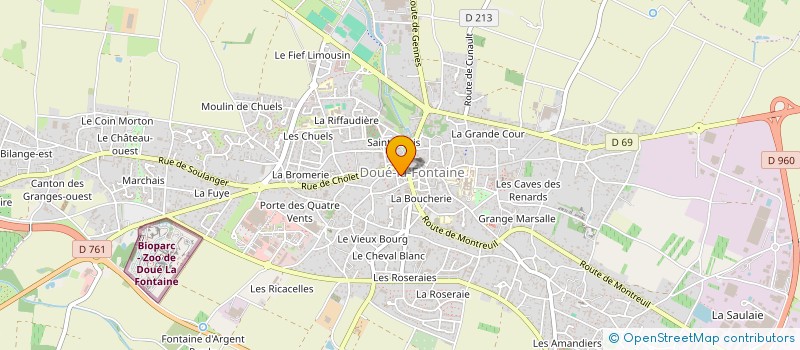 localisation de l'entreprise DOCSIN à DOUE-EN-ANJOU