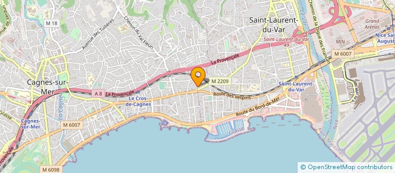 localisation de l'entreprise DOCT AND CO à SAINT-LAURENT-DU-VAR